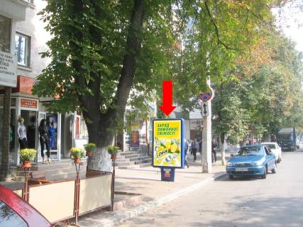 Citylight B in Khmelnitsky, 1.8x1.2  Proskurivs'ka st., 49, bila kofejni "Latina" Photo 1