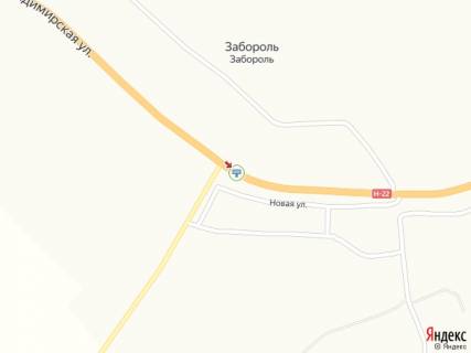 Billboard A in Zaborol, 3х6  Volodimirs'ka_v'izd v Luc'k (Zaborol') scheme