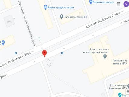 Non-Standard A in Kyiv Guzara av. - Vasilenka st., v storonu Industrial'nogo mostu. Montaz + demontaz oplacuet'sa okremo, vartist' robit dorivnue vartosti dod. zmini suzetu scheme