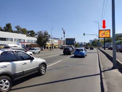 Scrolller, Scroll  in Kyiv, 2.3x3.14  Dniprovs'ka naberezna, 8a, bila AZS "Okko", v storonu TRC "River Mall", av. Bazana - 456025 Photo 1