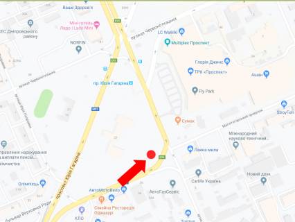 Video Billboard A in Kyiv, 3x6  Verhovnoi Radi bst., 36, pered TC "Prospekt", supermarketami "Fokstrot", "Asan", (rolik 10 sek, 1 vihid/1,5 hvilini) - 295114 scheme