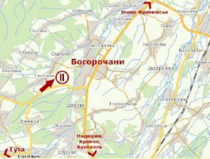 Billboard B in Rakovets, 3x6  с. Раковець, в сторону Гути scheme