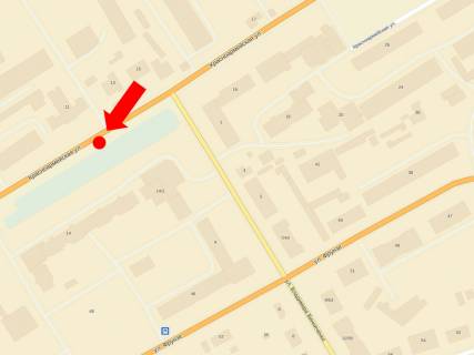 Billboard  in Vinnytsia, 3x6  Strilec'ka st. (kol. Cervonoarmijs'ka st.), 14A, v centr scheme