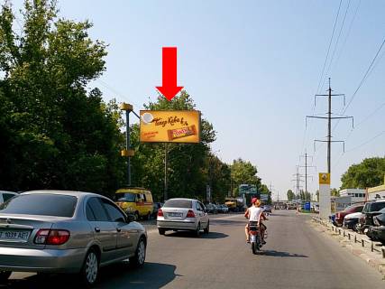 Billboard B in Kherson, 3x6  Berislavs'ke sose / Miru st., navproti avtosalonu "Reno" (flazok) Photo 1