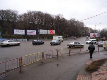 Billboard + in Odessa, 3x6  Пастера вул., Херсонський сквер, правий Photo 1