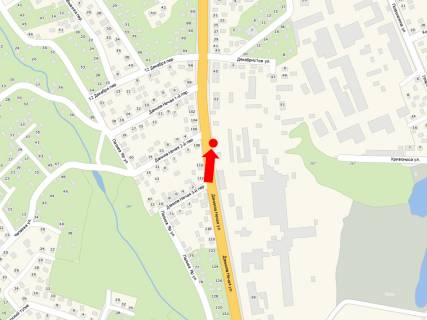 Billboard A in Vinnytsia, 3x6  Necaa st., 108, v centr scheme