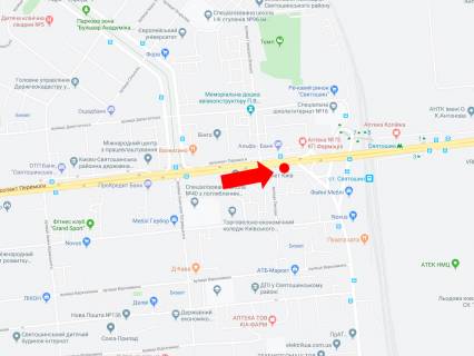Prismatron, Prism  in Kyiv, 3x6  Peremogi av. 106/2, bila supermarketiv "Sil'po", "Fokstrot", "Watsons", v centr - 445353 scheme