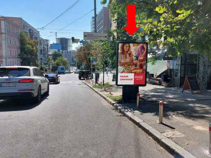 Citylight A in Kyiv, 1.8x1.2  Volodimirs'ka st., 42/78 - st. Saksagans'kogo, v bik st. Zilans'koi Photo 1