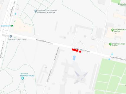 Scrolller, Scroll A in Kyiv, 2.3x3.14  Illenko st. (kolis. Mel'nikova st.), 50, navproti, v storonu st. m. <<Luk'anivka>>, centru - 470060 scheme