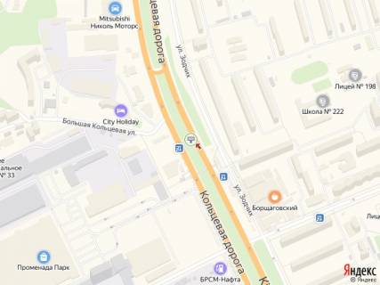 Backlight A in Kyiv, 8x4  Kil'ceva doroga (na rozdil'niku), (AZS "Shell", spalernij rinok), v napramku prosp.Peremogi scheme