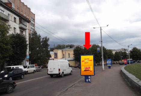 Citylight A in Zhytomyr, 1.8x1.2  Berdicivs'ka st. / Teatral'na st., Majdan Rad, 10 Photo 1