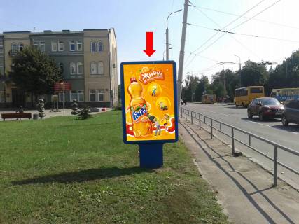 Citylight  in Lutsk, 1.8x1.2  Kovel's'ka st. / Hmel'nic'kogo st., bila gastronomu "Zosa" Photo 1