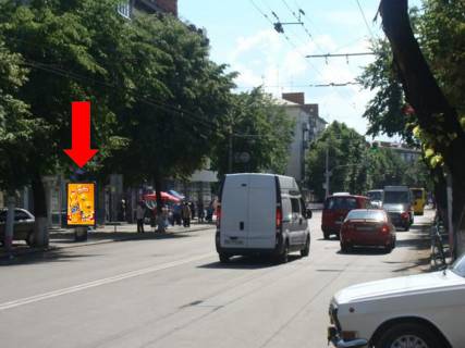 Citylight B in Zhytomyr, 1.8x1.2  Kiivs'ka st., 52, bila zupinki "Univermag" Photo 1