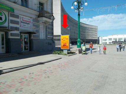 Citylight B in Sumi, 1.8x1.2  Soborna st., bila salonu "Anzelina" Photo 1