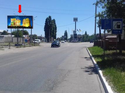 Billboard B in Kremenchuk, 3x6  Kiivs'ka st., v''izd z boku m. Kiiv Photo 1