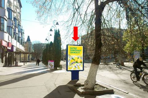 Citylight B in Khmelnitsky, 1.8x1.2  Proskurivs'ka st., 37, bila magazinu "Allo", med. ucilisa Photo 1