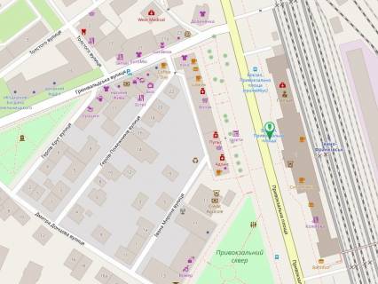 Citylight B in Ivano-Frankivsk Privokzal'na (vhid v ZD vokzal) No4 scheme