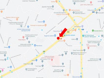 Video Billboard A in Kyiv, 2.3x3.14  Миколи Міхновського бул. (колиш. бул. Дружби Народів), 23, ст. м. "Звіринецька", в сторону ст. м. "Либідська" - 583681 scheme