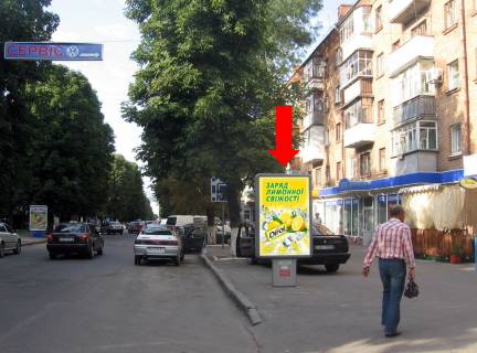 Citylight  in Khmelnitsky, 1.8x1.2  Soborna st., 55, bila kafe "Ekler" Photo 1