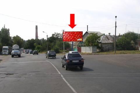 Billboard  in Melitopol, 3x6  Frunze st. / Gor'kogo st., bila Silikatnogo zavodu Photo 1
