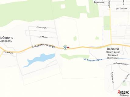 Billboard B in Zaborol, 3x6  с. Забороль, Володимирська вул., виїзд з м Луцьк scheme