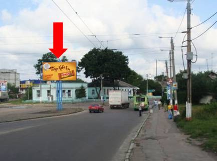 Billboard A in Zhytomyr, 3x6  Berdicivs'ka st. / Selec'ka st., Smolens'ka pl., rozdil'nik, v centr Photo 1