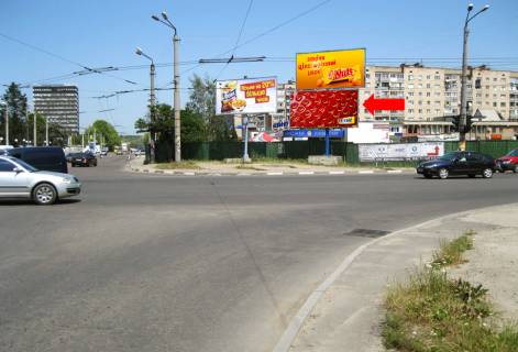 Billboard A in Ivano-Frankivsk, 3x6  Vovcinec'ka st. / Ivasuka st., nizna Photo 1
