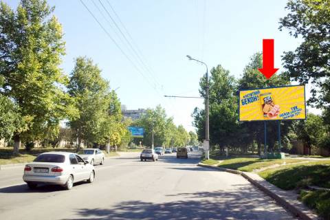 Billboard  in Kherson, 3x6  Cornovola sose (kol. Kindijs'ke sose) / 6-a Shidna st. Photo 1