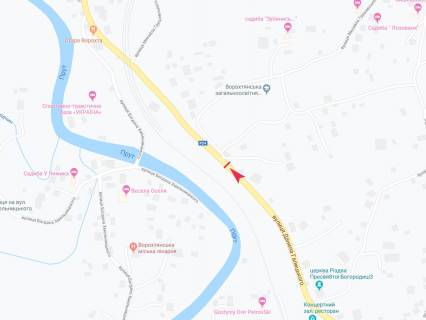 Billboard A in Vorokhta, 3x6  smt Vorohta, Danila Galic'kogo st. scheme