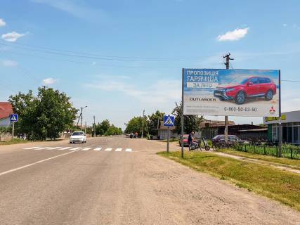 Billboard A in Kostichani, 3x6  с. Костичани, у бік Мамаліг Photo 1