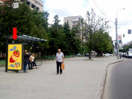 Citylight  in Lviv, 1.8x1.2  Velikogo V. st., 50, zup. "Botkina", v storonu st. Knagini Ol'gi Photo 1