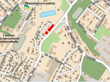 Scrolller, Scroll A in Lviv, 2.3x3.14  Княгині Ольги вул., 16,  в бік Володимира Великого вул., ТЦ "Львів", супермаркету "Фокстрот", "McDonald''s" - 564051 scheme