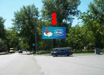 Billboard  in Sumi, 3x6  Kondrat'eva st. (kol. Kirova st.) / Lebedins'ka st., bila AZS "Marshal" Photo 1
