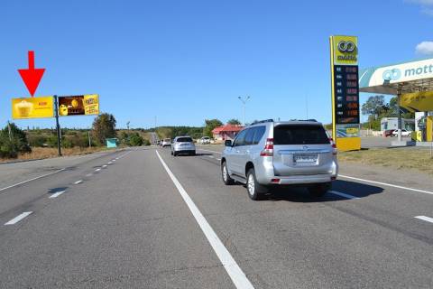 Billboard B in , 3x6  Траса Київ - Харків - с. Нестеренки, біля АЗС "Motto", у бік Валок, ліва Photo 1