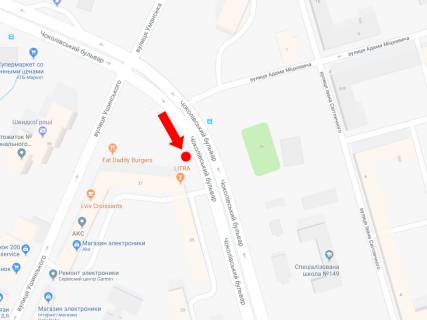 Scrolller, Scroll  in Kyiv, 2.3x3.14  Cokolivs'kij bst., 35, bila Radiorinku, do Sevastopol's'koi pl. - 456013 scheme