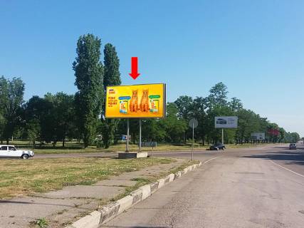 Billboard B in Kropyvnytskyi (Kirovograd), 3x6  Suhevica st. (kol. Smidta st.) / Korolenka st., bila avtovokzalu, aeroportu Photo 1