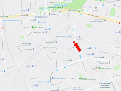 Billboard B in Kyiv, 3x6  Vasilenko st. - st. Viborz'ka, v bik av. Peremogi, st.m. "Berestejs'ka" scheme