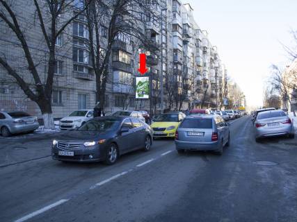 Citylight  in Kyiv, 1.8x1.2  Klovs'kij uzviz 24 - st. Moskovs'ka, v storonu st. Mecnikova Photo 1