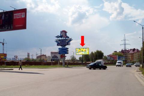 Billboard B in Ivano-Frankivsk, 3x6  Dovzenka st., bila Avtorinku Photo 1