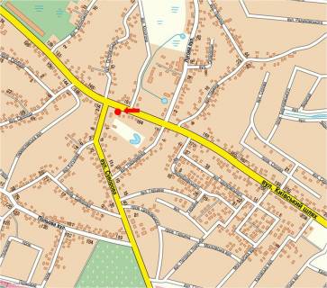 Billboard  in Boryspil, 3x6  Kiivs'kij Slah st., 158, zupinka "Suvorova", v bik m. Kiiv scheme