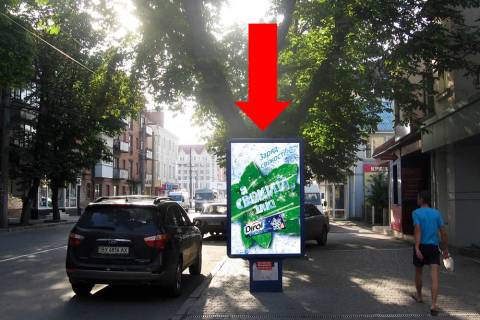 Citylight A in Khmelnitsky, 1.8x1.2  Podil's'ka st., 51, bila salonu "Stil'", lombardu "Skarbnica" Photo 1