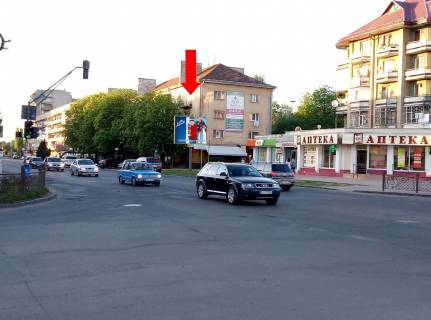 Billboard  in Uzhgorod, 3x4  Svobodi av., bila magazinu "Kozak" Photo 1