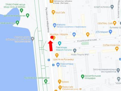 Citylight A in Kyiv, 1.8x1.2  Rusanivs'kij bst., 1 scheme