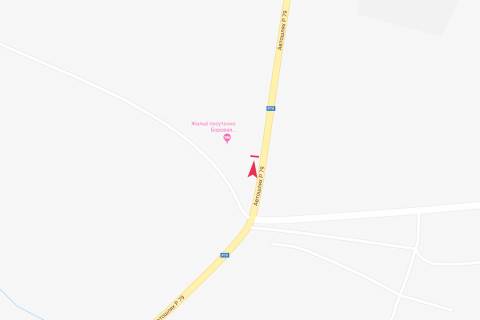 Billboard B in Borov, 3x6  смт Борова, автошлях Р79, виїзд, з Куп'янська, в Ізюм scheme