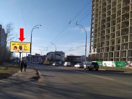 Billboard  in Kyiv, 3x6  Maksimovica st. (kolis. Trutenka st.) - st. Kolosa, v storonu ZK "Liko-grad", st. Koneva Photo 1
