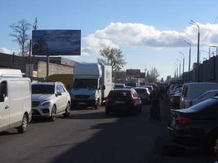 Billboard + in Odessa, 3x6  Базова вул., Ринок "7 км", в сторону Сухого Лиману Photo 1