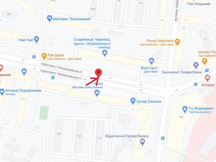 Scrolller, Scroll A in Chernivtsi Nezavisimosti av., 113, 9-j ot TC "Majdan" - 300195 scheme