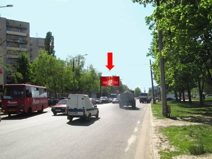 Billboard B in Kharkiv, 3x6  Ahsarova st., 11, navproti, v storonu Peremogi av. Photo 1