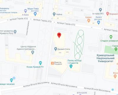 Video Billboard A in Krivy Rig Geroev ATO st. (byvs. Dimitrova st.), 30a, naprotiv kass magazina "Sil'po", videostojka, prajs za rolik 10 sek, 168 vyhodov c 8:00 do 22:00. Rasscet drugih parametrov utocnajte u menedzera. - 292436 scheme