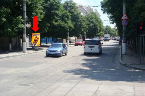 Citylight B in Kropyvnytskyi (Kirovograd), 1.8x1.2  Sevcenka st., 17, bila kafe "Corna kava" Photo 1